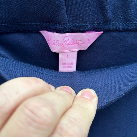 Lilly Pulitzer Navy Travel Pants - Picture 6 of 9